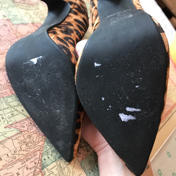 Jeffrey Campbell pony hair leopard print heels - Picture 7 of 8